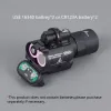 Tactical SureFir X400U X400U X400 X400V Lgiht with Red Green Laser Airsoft Strobe Flashlight Fit 20mm Rail