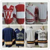 Kob 2022 NCAA Custom Nd Stitche 35 Matthew Galajda хоккейная майка 28 Tyler Carpenter Jersey 29 Charlie Raith 30 Ryan Bischel 32 Hunter Weiss