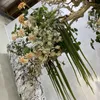 Fleurs décoratives 82 cm artificiels colorés sauvages et décorations de mariage en soie