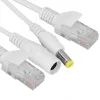 Conectores de computador Chargers Power de 12V de 12V sobre Ethernet Passivo Adaptador POE Splitter Injetor INJUSTO CABO DE COMPUTADOR PROMUTADOR