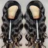 Hoofdband Wig Human Hair Body Wave 180% Dichtheid Remy Pruiken voor zwarte vrouwen Braziliaanse glueuze 240408