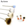 Bits HYTOOS 1PCS Nail Drill Bits Copper Wire Cleaning Brush 3/32'' Rotary Manicure Electric Drills Accessories Nail Art Tools