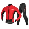 Vestes lixada hommes vestes de vêtements de vélo d'hiver étanche