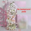 Decorative Flowers Rose Hydrangea Babysbreath Flower Arrangement Wedding Backdrop Arch KT Board Decor 5D Floor Floral Row Event Prop Window