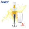 Mixers 200W Blender à main Immersion Electric Food Mixer glace Cuisine Cuisine Vegetable Meat Grinder Hopper fouet Fruit Signring Sonifer