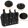 Holsters 1000D Tactical Double/Triple Mag Pouch Molle OpenTop Triple Magazine Pouch Rifle Carrier Holster voor M4 M14 M16 AK