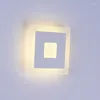 Wall Lamp 18w Super Bright LED Headboard Acrylic Shade Aluminium Bedside Indoor Background Sconce AC85-265V LP27