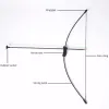 Arrow Children's Bow and Arrow Safety Sucker ParlyChild Entretenimiento para niños Bow Shooting Outdoor Sucker