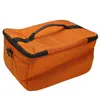 Kamera -Bag -Zubehör Kamera Tragetasche 6 Haken- und Schleifenteiler große Kapazität Orange Verstellbarer Schultergurtkamera -Beutel wasserdicht für Outdoor