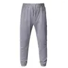 Herrenhosen reine Farbe Jogger Männliche Jogginghosen Taschenkordel Sport Arbeit Hose für Männer lange Hose lässig Streetwears Ropa Hombre