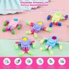 Decompression Toy 4PCS Fidget Sensory Spinner Toys Transformable Chains Robot Fingertip Toy Goodie Bag Stuffers Birthday Gifts Classroom Prizes d240424