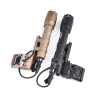 Lights Wadsn Tactical SF M600 M600C M300 Airsoft ficklampa Offset Mount Base Weapon Rifle Light ModButton Switch Flank Scout Torch