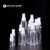 Flessen 100 stcs*10/20/30/50/100 ml lege transparante plastic spuitfles medische orale vloeistof pack fijne mist verstuiver cosmetische container