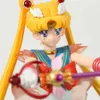 Åtgärdsleksakssiffror i lager 34 cm Sailor Moon Super GK Tsukino Usagi Collection Figur Figur Modellstaty Toy Collection Gift T240422