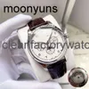 Drogie iwcity zegarek męskie Menwatch Portugieser Watches Wysokiej jakości auto mechaniczny Uhren Super Luminous Data Watchmen Transparent Montre Pilot Luxe 9HQ6