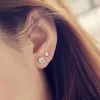 Серьги высокий качество 6 мм AAA CEZCH Циркон шикарной серьга Tragus для женщин, не пронзительный, ушной, ушная манжета, 2021, также будьте носовым кольцом