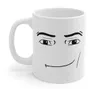 Game Inspired Man Face Mug Roliga män eller kvinna möter kaffe söt spelare födelsedagspresent tillbaka till skolan 240418