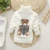 Prilleurs Baby Girls Sweater Automne / hiver Wear Cartoon Cartoon SweaThirt Childre