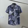 Chemises décontractées pour hommes Summer Men de la chemise florale Primer des manches courtes courtes Tropical Hawaii Loose Plus Taille