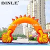 advertising Inflatable Running Arch With Print Top Quality Inflatable Arch/Finish Line/Start Line With Hanging Banner