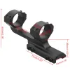 Accessoires Tactische offset Cantilever Picatinny Scope Mount 1 inch / 30 mm Ring Fit zwaluwstaart 20 mm Weaver Rail