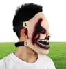 Diğer Etkinlik Partisi Malzemeleri Fiend Mask Cadılar Bayramı Karnaval Cosplay Scary Demon Kostüm Lateks Sahne Ayarlanabilir Elastik3497246