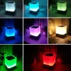 Akcesoria bezprzewodowe głośnik Bluetooth z budzikiem muzyki LED. Kolorowa atmosfera Lampa Lampa Lampa Lampa Lampa Lampa Lampa Lampa Lampa Lampa Lampa Lampa