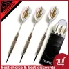 Dart Cuesoul 3pcs Dart 25G Siyah Altın Renkli Çelik İğne Uç Dartlar Alüminyum Dart Milleri