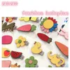 Hair Accessories 1/5Pcs/Set Girls Cute Cartoon Animals Fruit Leather Hairpins Children Lovely Hair Clips Barrettes Fashion Kids Hair Accessories