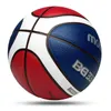 Gesmolten basketbalballen Officiële maat 7/6/5 PU materiaal indoor outdoor street match training game mannen dames kindbasketbol topu 240418