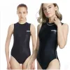 يناسب دنة جديدة قطعة واحدة محترفة أنثى ملابس سباحة سباحة سباحة للتدريب المنافسة مثيرة سوداء الضيق بدلة الاستحمام