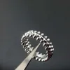 Populair en coole hoogwaardige unisex CNC Rivet Bullet Head roteerbare ringpaar nagel hoog met Carrtiraa originele ringen