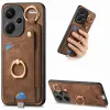 Cases voor Xiaomi 13T Pro 5G lederen achterkant voor Xiaomi 14 Pro Luxury Case Camera 360 Protect EtUi Mi14 Mi 13T 13 T Pro Wallet Funda