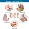 Behandling Pexmen 1/2/5/10st Finger Buddy Wraps Broken Jamed Swollen Finger eller Dislocated Joint Finger Slints Hammer Toe Straintener