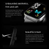 Guarda Nuovo Bluetooth Call Smart Watch Women Smartwatch con quadrante personalizzato per orologi musicali impermeabili iOS Android