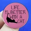 funny animal quotes enamel pin childhood game movie film quotes brooch badge Cute Anime Movies Games Hard Enamel Pins