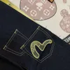 Jeans fushen damo jacquard new size maschi da uomo pantaloni casual stampati etichetta di moda in stile dritto 326264