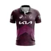 Koszulka koszulka polo Brisbane Brisbane Mustang dla mężczyzn Broncos Rugby