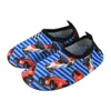 Slipper Children Beach Shoes Cute Cartoon Fish Print Soft Anti-slip Snorkeling Swim Shoes Kids Home Barefoot Kids Slippers 3-9YL2404