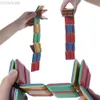 Decompression Toy 2021 New Flipo Flip Colorful Flap Wooden Ladder Change Visual Illusion Novelty Decompression Childrens Fidget Toy Gift d240424