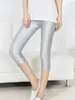 Leggings de femmes sexy femmes jeggings fitness fine pantalon court pantalon