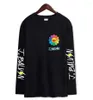 Men039s T-shirts J balvin Crew Neck Men Femme Femme Shirt Long Manche Tshirts Unisexe décontracté Harajuku Streetshirt Sun Flower Boy Girl 2801206