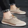 Casual Shoes Fashion High Quality Men Leather Low Top Comfortable Senior Sneakers Shoe Luxury Oxford Soft Sole Outdoor