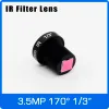 Filters IR Filter Lens 2.3mm Fixed 1/3 inch 170 Degree Wide Angle For EKEN/SJCAM AR0330/OV4689 Action Camera or Car Driving Recorder