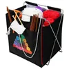 DrawString folding Stick Bag Organizer Yarn Lagring Fall för virkning av kroknålar ulltot resor