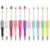 Pennor 110st Diamond Bead Pen Wholesale Creative DIY Handmade klistermärke Set Diamond Pärled Ballpoint Pennor Advertising Present PEN