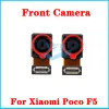 Lente 10pcs para Xiaomi Poco F5 Pro frontal câmera traseira traseira traseira de profundidade de ultrawide Macro Módulo Flex Cable