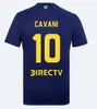 CA Boca Juniors Cavani helt nya svarta fotbollströjor 24 25 Carlitos Maradona Conmebol Libertadores Janson Football Shirt Men sätter barnens uniform