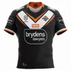 Nrl22 South Sydney West Tigers Indigenous Edition Home Away Short Sleeved Embroidered Rugby Jersey