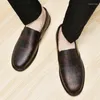 Scarpe casual che camminano affari in pelle formale abito da uomo classico classico oxford uomini eleganti traspiranti